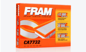 Fram Air Filter packaging carton