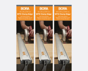 outdated Bora WTX Clamp Edge 50 in. & 100 in. packaging